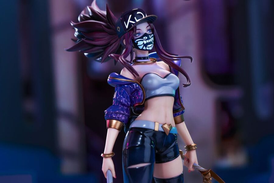 League of Legends 1/7 K/DA Akali originaalfiguur, 25 cm - Image 4