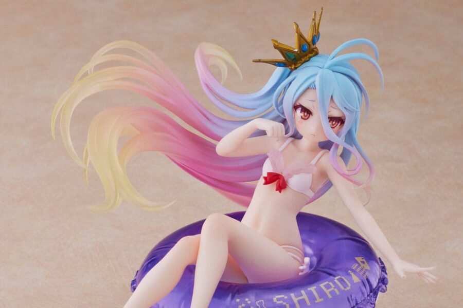 No Game No Life, Aqua Float Girls, Shiro originaalfiguur, 15cm - Image 2