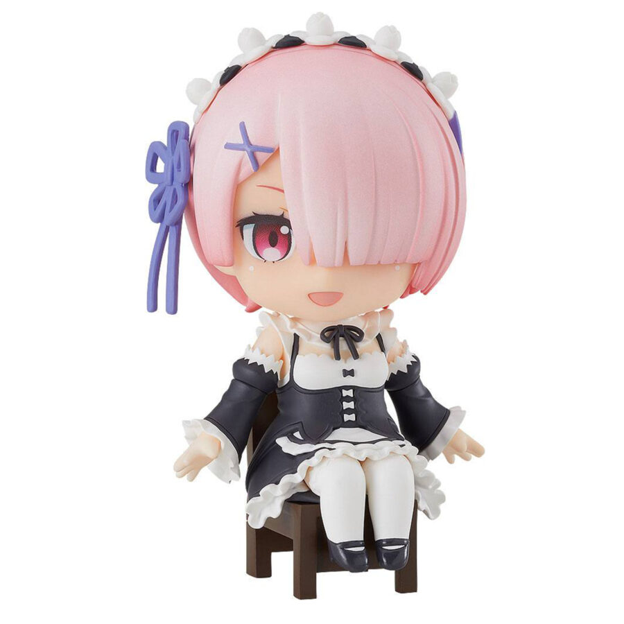 Re:Zero Starting Life in Another World Nendoroid Swacchao! Ram originaalfiguur, 9 cm