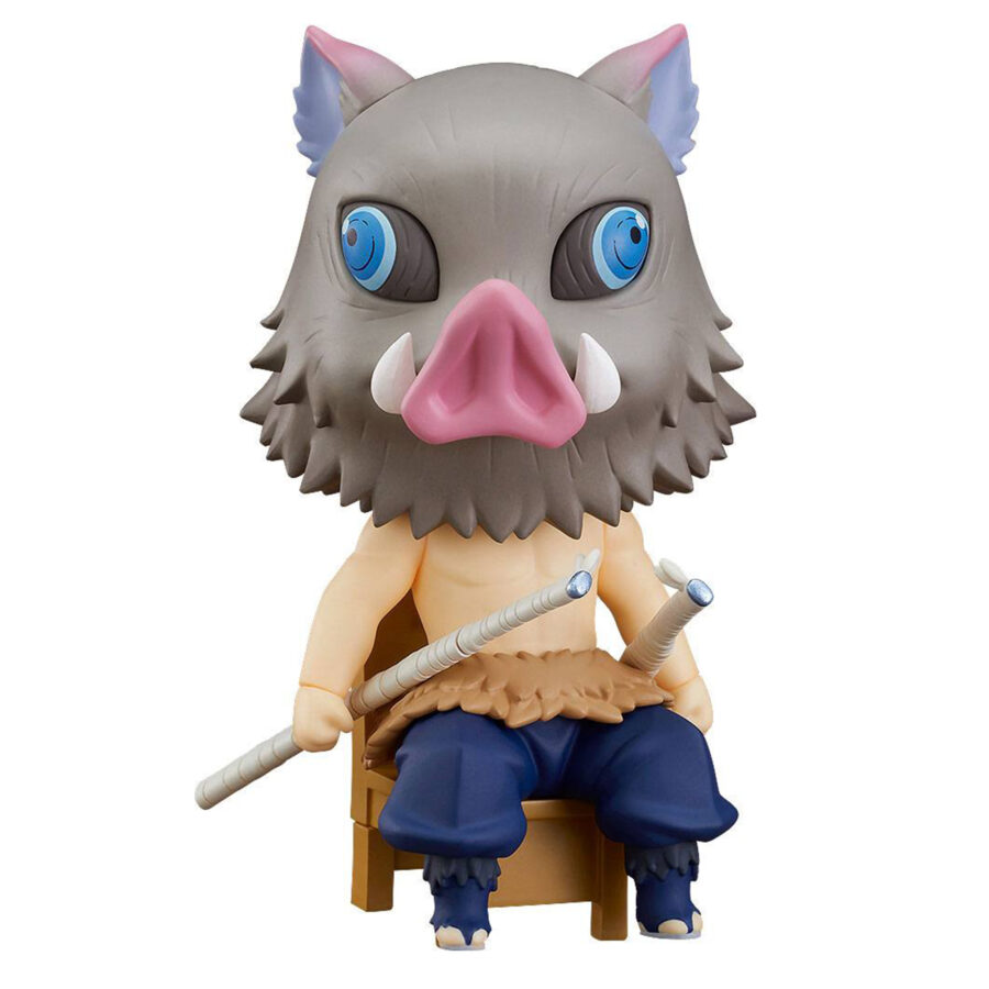 Demon Slayer: Kimetsu no Yaiba Nendoroid Swacchao! Inosuke Hashibira original figure, 9 cm