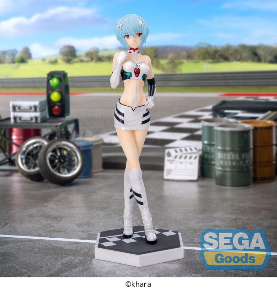 Evangelion Racing Luminasta Rei Ayanami originaaliguur, 15cm