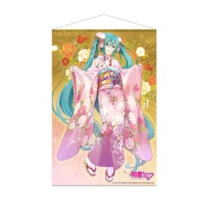 Hatsune Miku Wallscroll Kimono 60 x 90cm