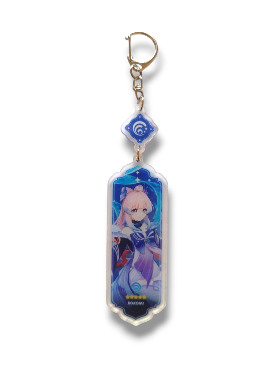 Genshin Impact Hydro Keychain 8cm - Image 3