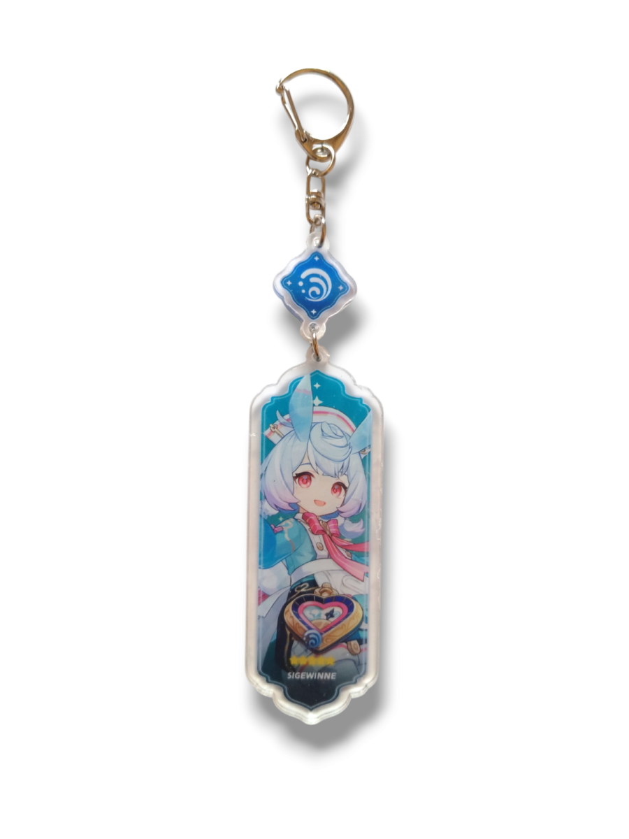 Genshin Impact Hydro Keychain 8cm - Image 2