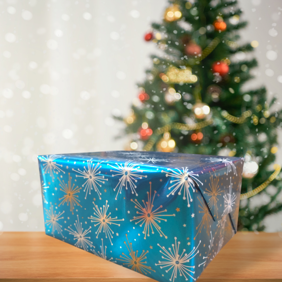 Gift Wrapping Service (Blue) - Image 2