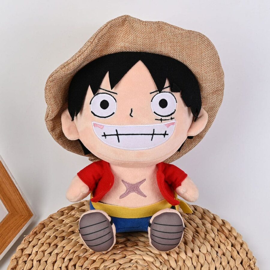 One Piece Pehmik Monkey D. Luffy Gear 5 New World Ver. 25 cm