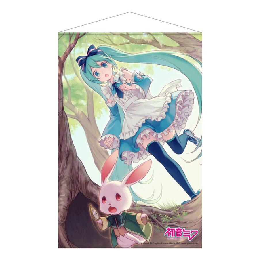 Hatsune Miku Wallscroll 4 - Wonderland 60 x 90cm