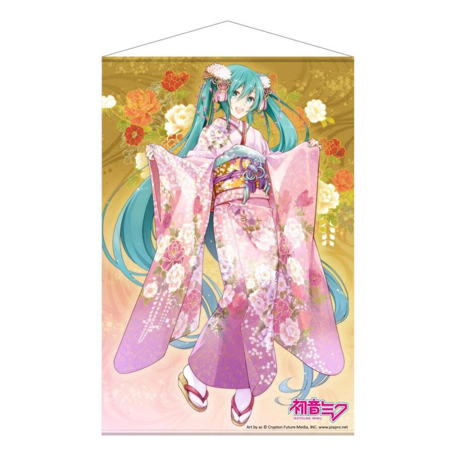 Hatsune Miku Wallscroll 5 - Kimono 60 x 90cm