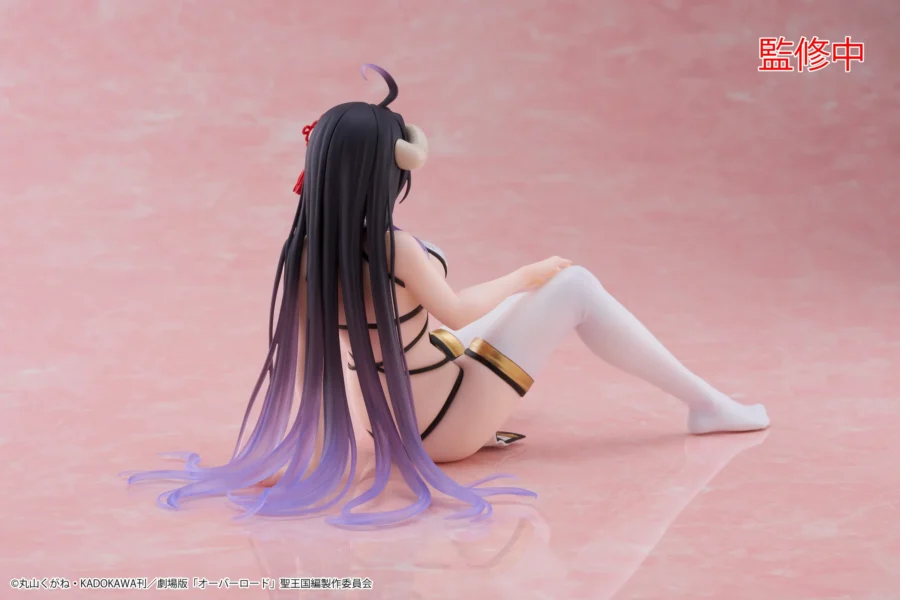 "Overlord" Desktop Cute Figure Albedo China Dress ver. originaal figuur 13cm - Image 3