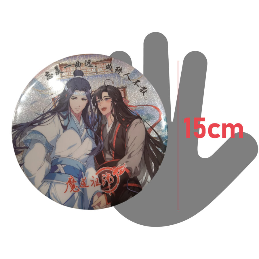 Mega Pin, Hatsune Miku badge 15cm - Image 2