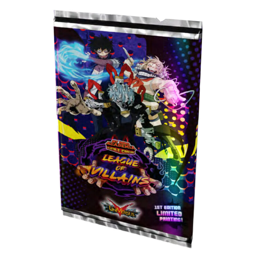 My Hero Academia Trading Cards League of Villains Booster