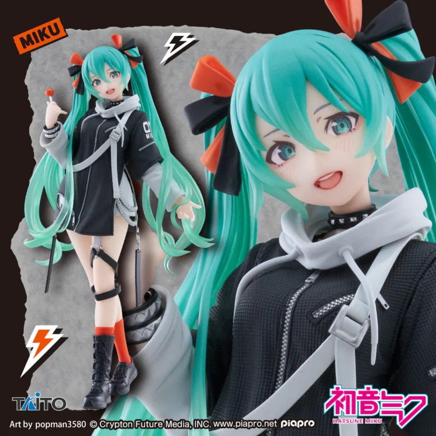 Hatsune Miku, Fashion Punk originaalfiguur 18cm