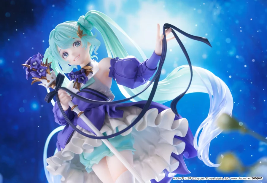 Hatsune Miku, Flower ver. originaalfiguur 21cm - Image 2