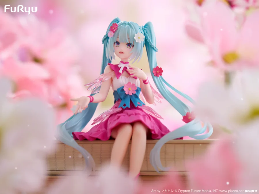 Hatsune Miku, Flower Fairy Cosmos originaalfiguur 14cm - Image 2