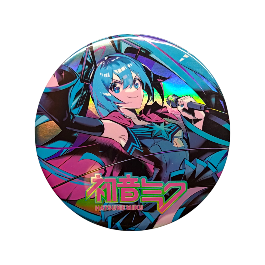 Mega Pin, Hatsune Miku badge 15cm