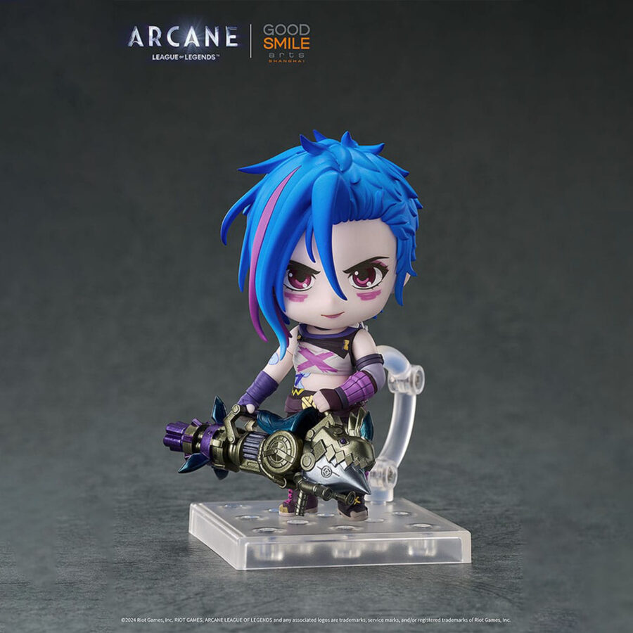 Arcane Nendoroid Jinx Arcane Ver. originaalfiguur 10 cm