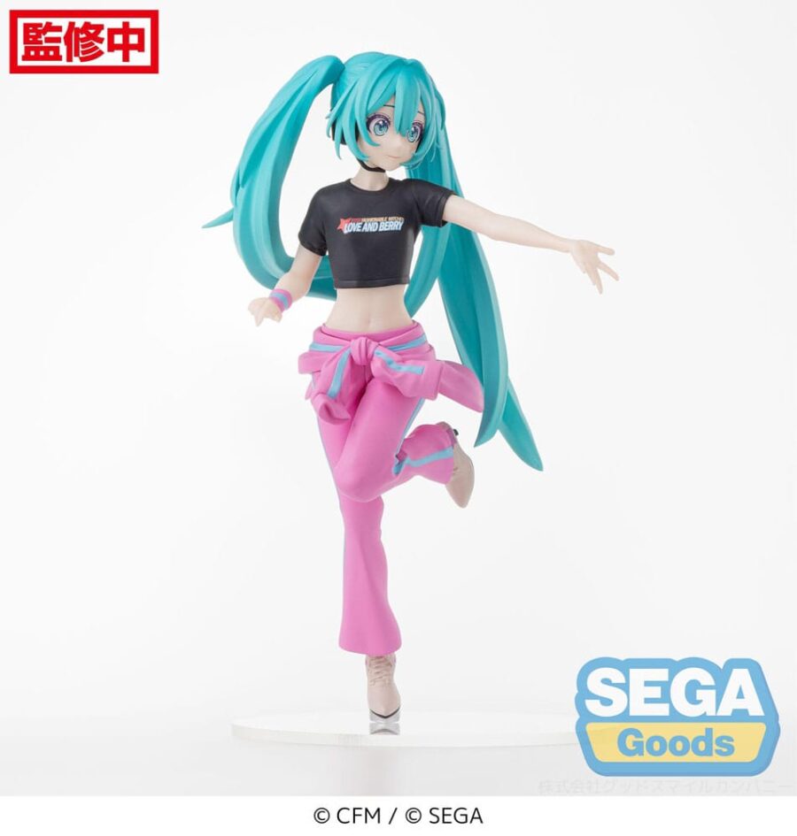 Hatsune Miku x Love and Berry Dress Up and Dance! Desktop x Decorate Collections Hatsune Miku Berry Costume Ver. figure 17 cm - Image 2