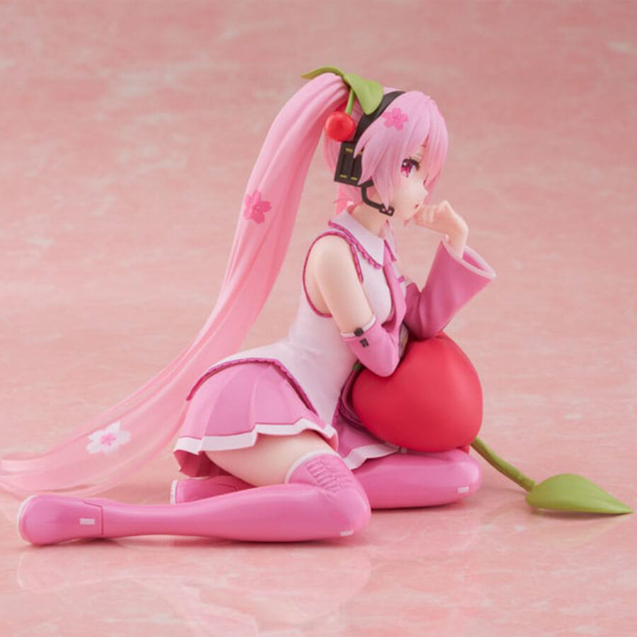 Hatsune Miku Sakura Miku Cherry Cushion Ver. figure 13 cm - Image 2