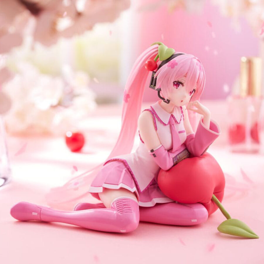 Hatsune Miku Sakura Miku Cherry Cushion Ver. figure 13 cm - Image 5