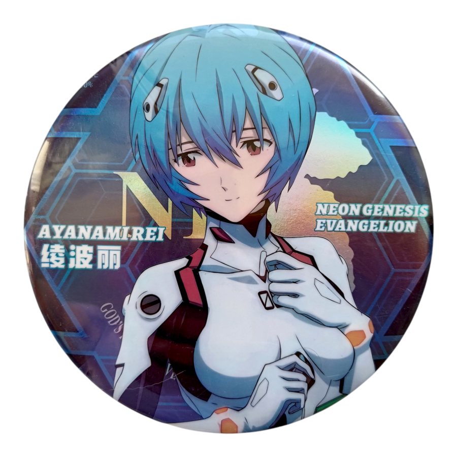 Mega Pin, Evangelion, Rei Ayanami rinnamärk 15cm