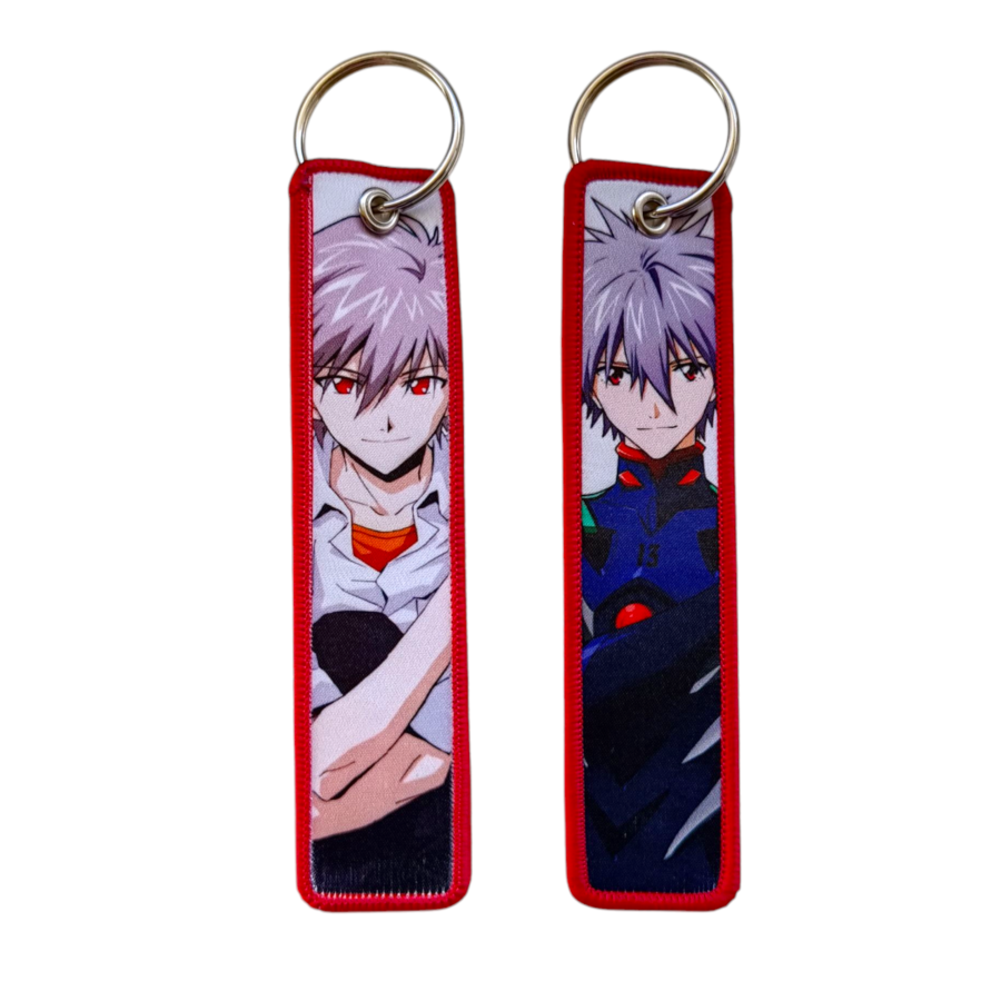 Evangelion, Kaworu Nagisa Anime Keychain Tag 7cm