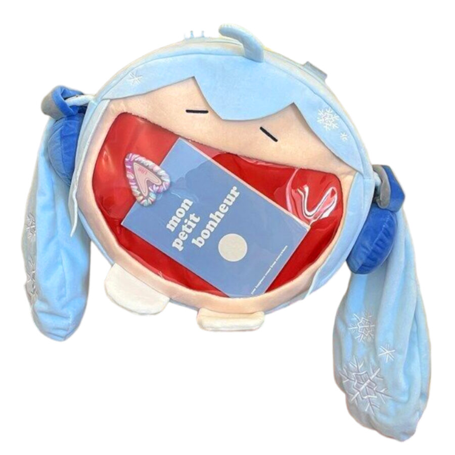 Snow Hatsune Miku Backpack 33x31cm