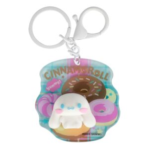 Sanrio 3D Akrüülist Võtmehoidja – Cinnamoroll