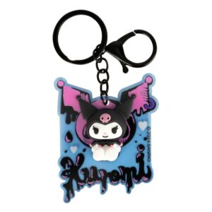 Sanrio 3D Akrüülist Võtmehoidja – Kuromi
