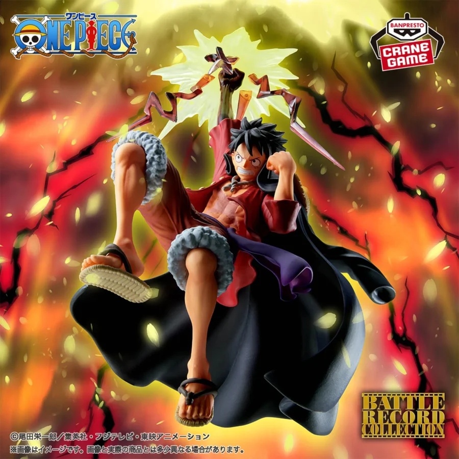 One Piece, Battle Record Collection: Monkey D. Luffy II originaalfiguur 15 cm