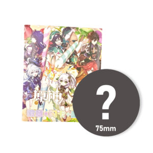 Genshin Impact Set.2 Üllatus Anime Rinnamärk 75mm