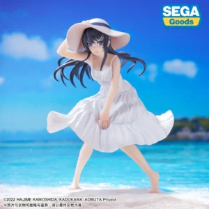 Rascal Does Not Dream of Bunny Girl Senpai Luminasta Sakurajima Mai Summer Dress Figure 17cm