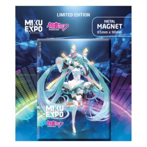 Hatsune Miku Fridge Magnet Miku Expo 10th Anniversary Limited Edition Kei Ver.