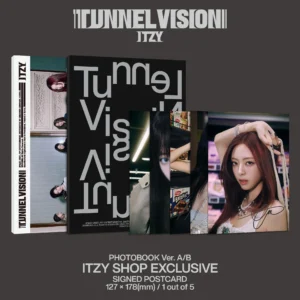 ITZY - [TUNNEL VISION] (Photobook Ver.) random ver.