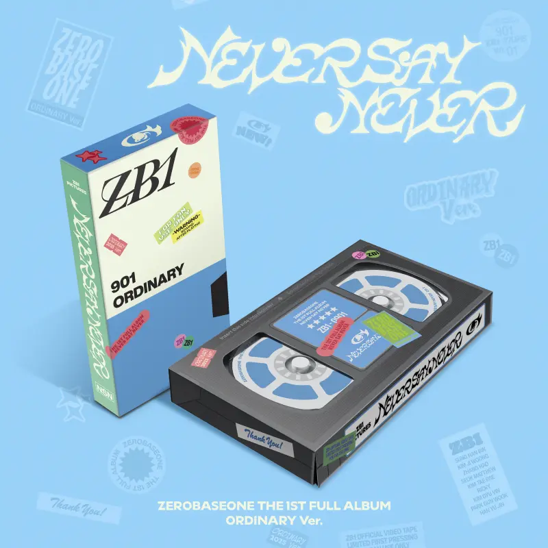 ZEROBASEONE - The 1st Full Album [NEVER SAY NEVER] (PHOTOBOOK Ver.) (ICON & ORDINARY) random ver. - Image 2