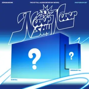 ZEROBASEONE - The 1st Full Album [NEVER SAY NEVER] (PHOTOBOOK Ver.) (ICON & ORDINARY) random ver.