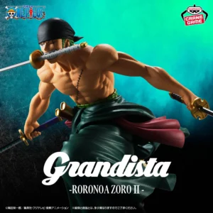 One Piece Grandista Original Figure Roronoa Zoro Ⅱ 23 cm
