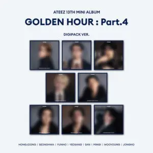 ATEEZ – 13th Mini Album “GOLDEN HOUR : Part.4” (DIGIPACK Ver.)