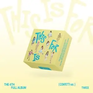 TWICE - 4th Full Album [THIS IS FOR] (CONFETTI Ver.)