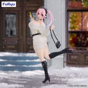 Super Sonico Trio-Try-iT Originaalfiguur Winter Memory Ver. 21cm