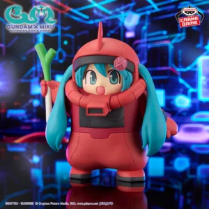 Mobile Suit Gundam 45th Anniversary x Hatsune Miku Char's Zaku Costume Originaalfiguur 15 cm
