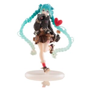 Hatsune Miku Hatsune Fashion Outdoor Spring Ver. originaalfiguur 18 cm