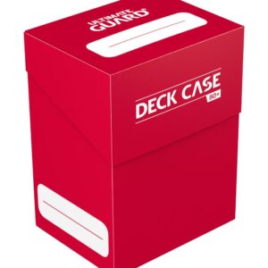 Ultimate Guard Deck Case 80+ Red