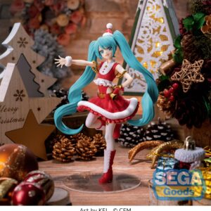 Hatsune Miku Series Luminasta Hatsune Miku Christmas 2023 Original Figure 25cm