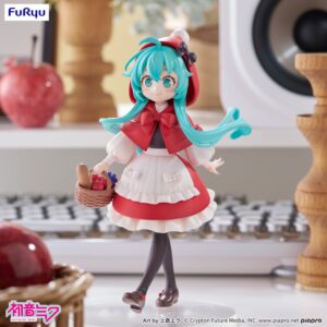 Hatsune Miku Desktop Fairy Hatsune Miku Little Red Riding Hood Ver. Original Figure 16cm