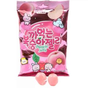 BT21 Peelable Soft Peach Candies 76 g