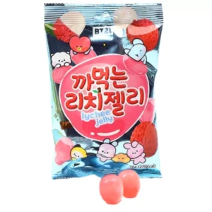 BT21 Peelable Soft Lychee Candies 76 g
