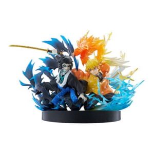[EELTELLIMUS] Demon Slayer: Kimetsu no Yaiba PVC Statue Zenitsu Agatsuma & Kaigaku 15 cm