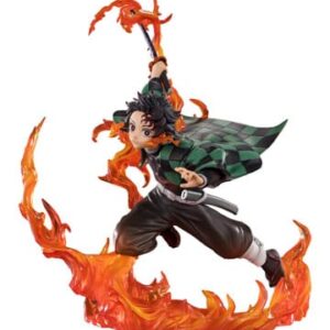 [EELTELLIMUS] Demon Slayer: Kimetsu no Yaiba FiguartsZERO PVC Statue Kamado Tanjiro (Kyojuro Rengoku's Sword Guard Ver.) 19 cm
