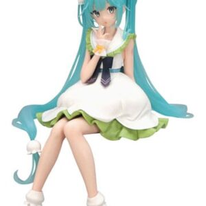 [EELTELLIMUS] Hatsune Miku Noodle Stopper PVC Statue Flower Fairy Lily of the Valley 14 cm