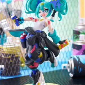[EELTELLIMUS] Hatsune Miku Muchute PVC Statue Paint Girl Another Color Ver. 23 cm
